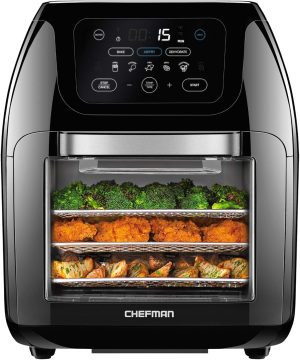 CHEFMAN Multifunctional Digital Air Fryer+ Rotisserie.